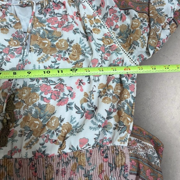 Love the label floral long sleeve mini dress - Picture 6 of 7